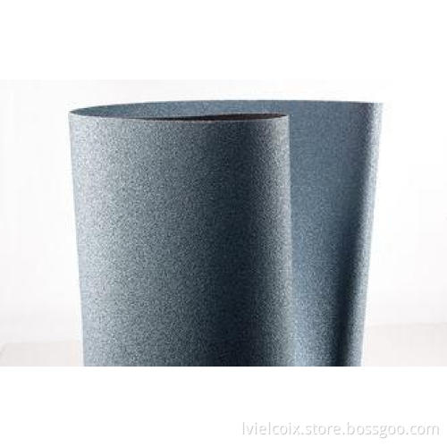 Zirconia Alumina Polyester Wide Sanding Belts 36 Grit For W